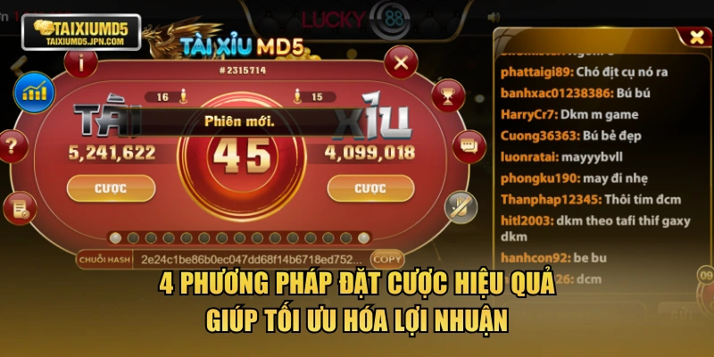 4 phương pháp đặt cược hiệu quả giúp tối ưu hóa lợi nhuận