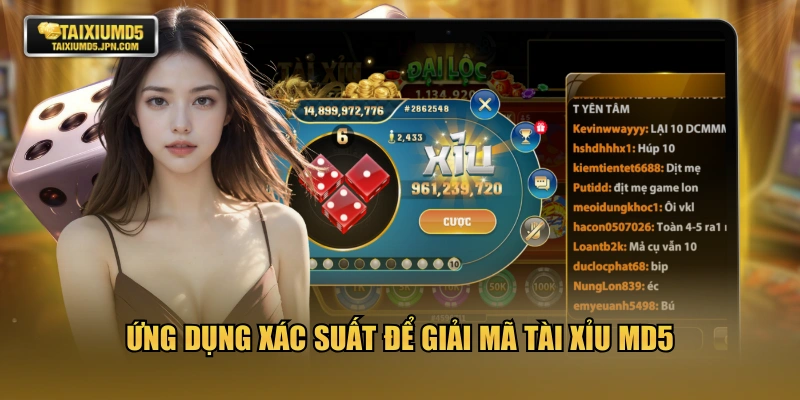 Ứng dụng xác suất để giải mã tài xỉu MD5